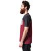 Urban Classics - 3Tone Pocket Tshirt Homme - Rouge/Gris Product image